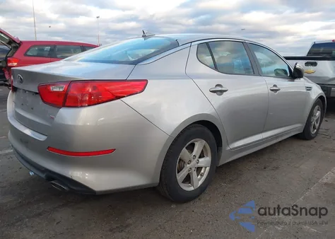 2014 Kia Optima Lx from USA, damaged, VIN KNAGM4A72E5499851